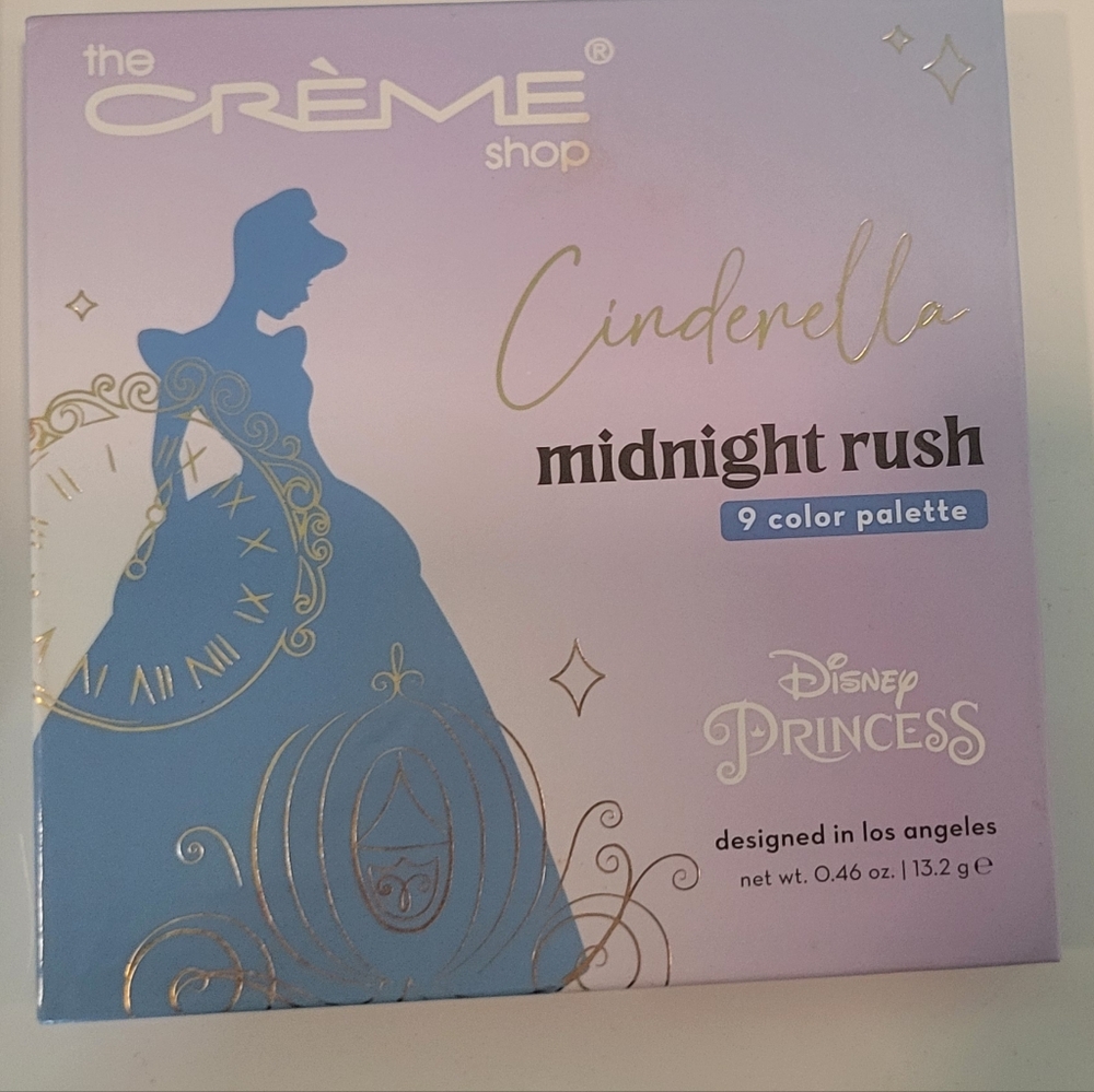 The creme shop Midnight  Rush eyeshadow  palette new